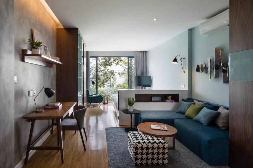 Studio Có Giường Cỡ King Và Giường Sofa