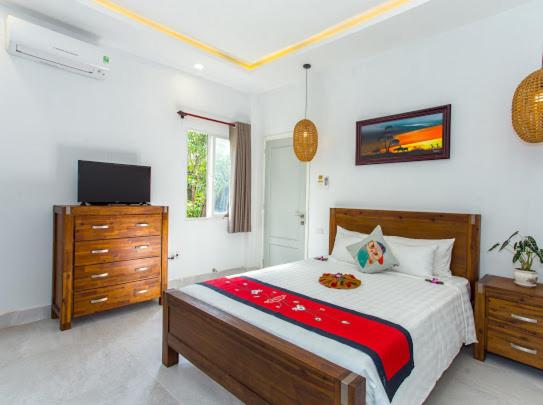 Phòng Giường Đôi Có Sân Trong