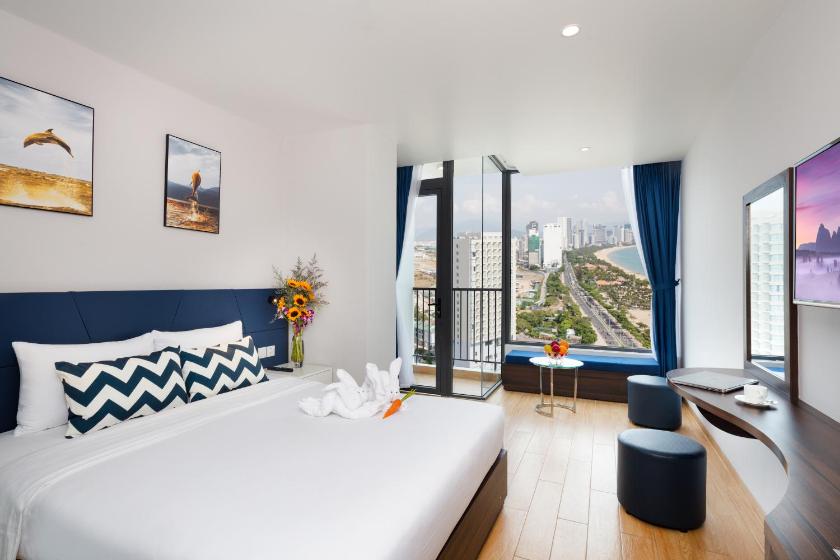 Phòng Deluxe Nhìn Một Phần Ra Biển