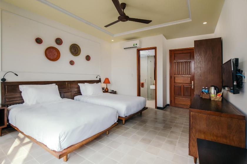 Phòng Superior 2 giường đơn nhìn ra cảnh thành phố