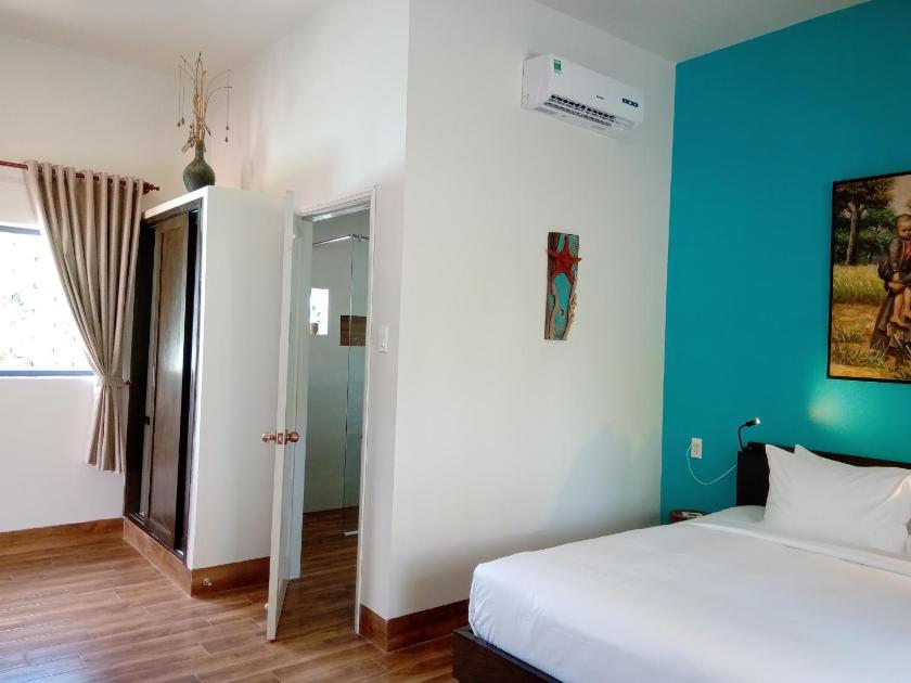 Phòng Deluxe Giường Đôi Với Sân Hiên - Tầng Thượng