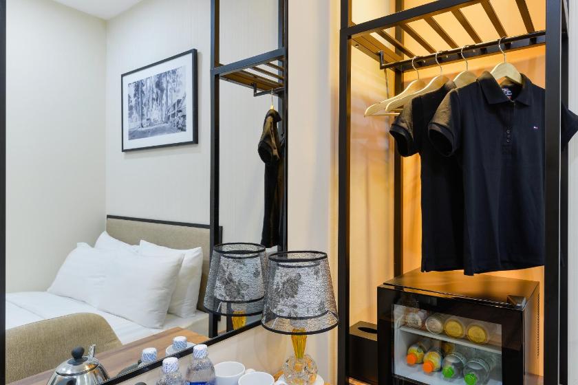 Phòng Giường Đôi Hạng Bình dân không có cửa sổ