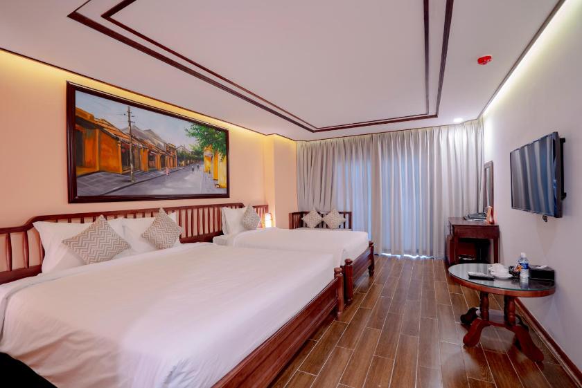 Phòng Deluxe Gia Đình Nhìn Ra Làng  Phòng Deluxe Gia Đình Nhìn Ra Làng