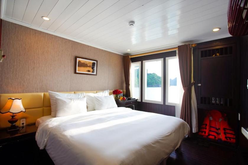 Cabin Premium Giường đôi/2 Giường đơn Nhìn ra Đại dương - 2 Ngày 1 Đêm