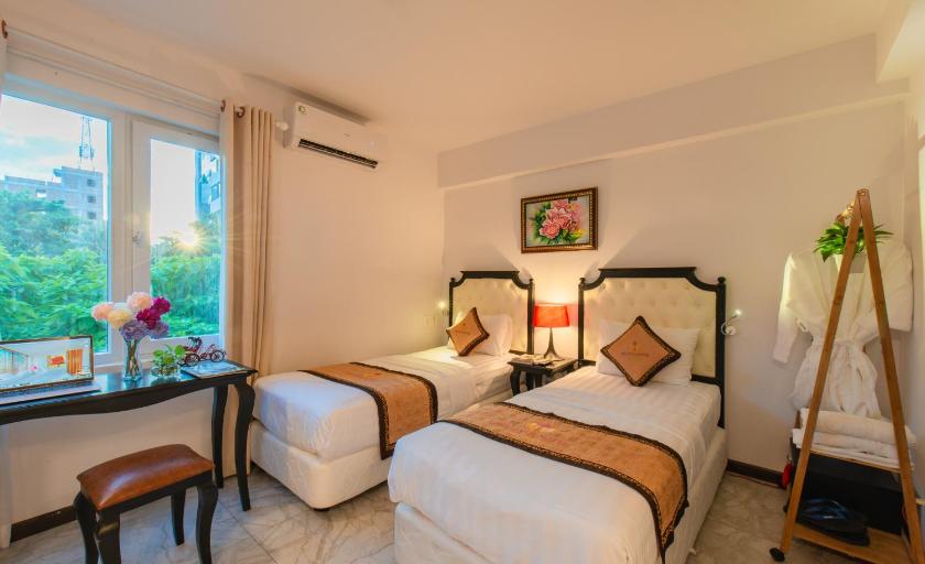 Phòng Deluxe 2 Giường Đơn Nhìn Ra Thành Phố Phòng Deluxe 2 Giường Đơn Nhìn Ra Thành Phố