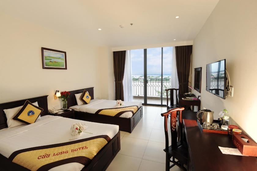 Phòng 2 giường đơn có ban công