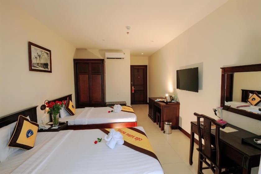 Phòng 2 giường đơn có ban công