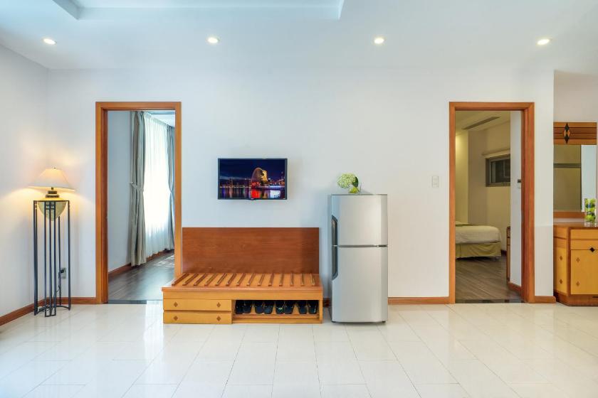 Căn hộ 2 phòng ngủ nhìn ra cảnh thành phố Căn hộ 2 phòng ngủ nhìn ra cảnh thành phố