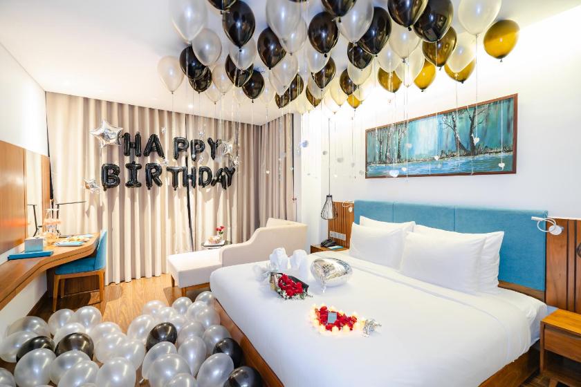 Phòng Premium Giường Đôi Nhìn Ra Biển