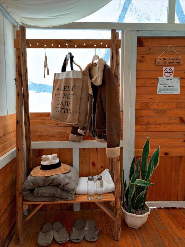 Phòng Có Giường Cỡ Queen Nhìn Ra Vườn