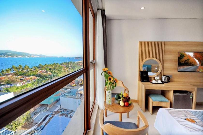 Phòng Deluxe Giường Đôi Nhìn Ra Biển Phòng Deluxe Giường Đôi Nhìn Ra Biển