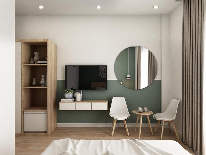 Phòng Giường Đôi có Ban công và Nhìn ra Biển