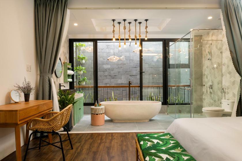 Phòng Deluxe Giường Đôi Có Bồn Tắm