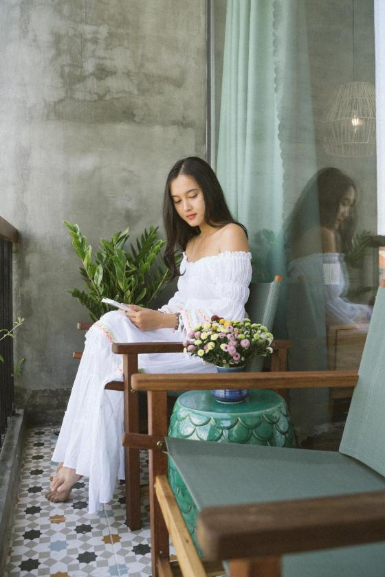 Phòng Deluxe Giường Đôi Có Ban Công