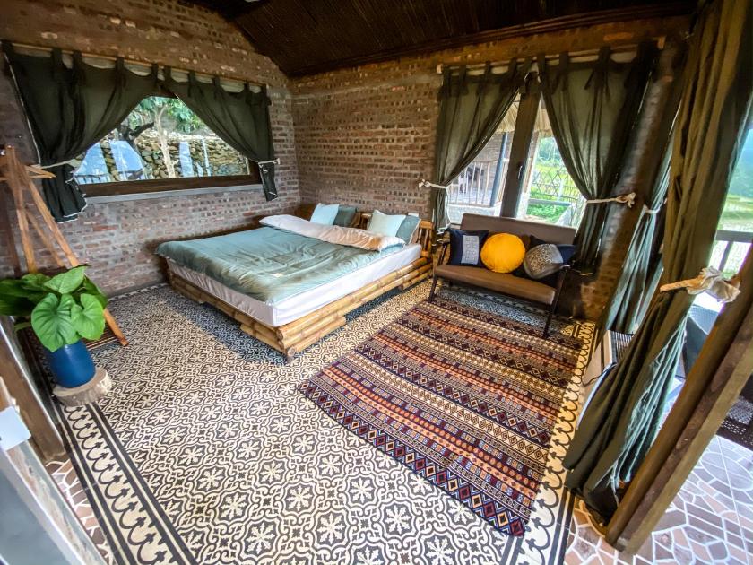 Bungalow Nhìn ra vườn