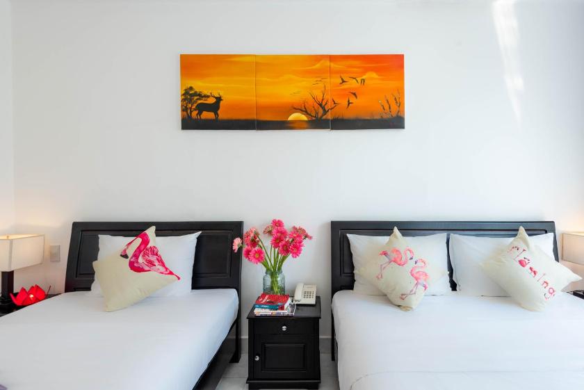 Phòng cho 3 người có Ban Công