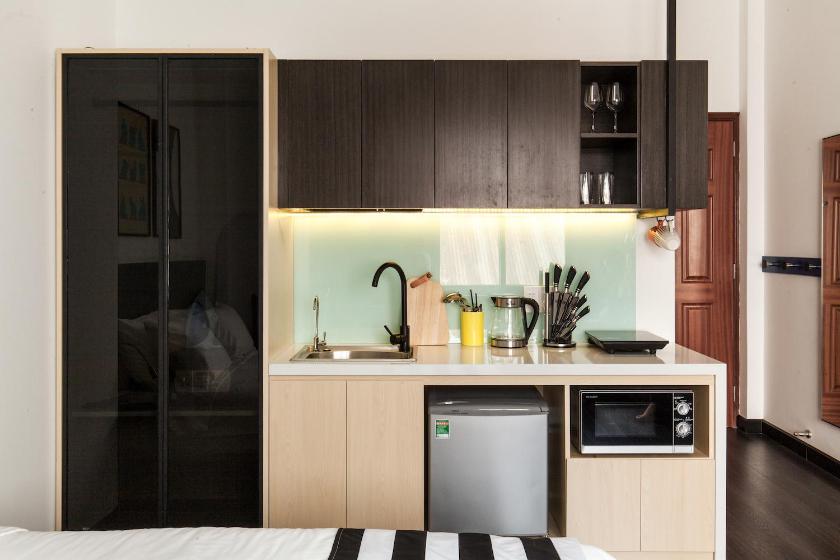 Studio Deluxe Có Giường Cỡ Queen  Studio Deluxe Có Giường Cỡ Queen