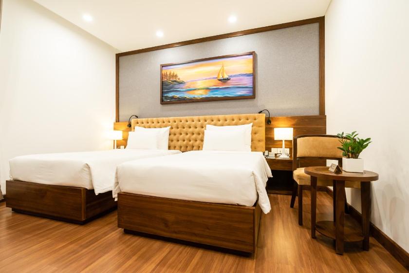 Phòng Superior 2 giường đơn nhìn ra cảnh thành phố