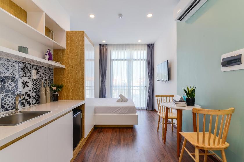 Studio Có Giường Cỡ Queen