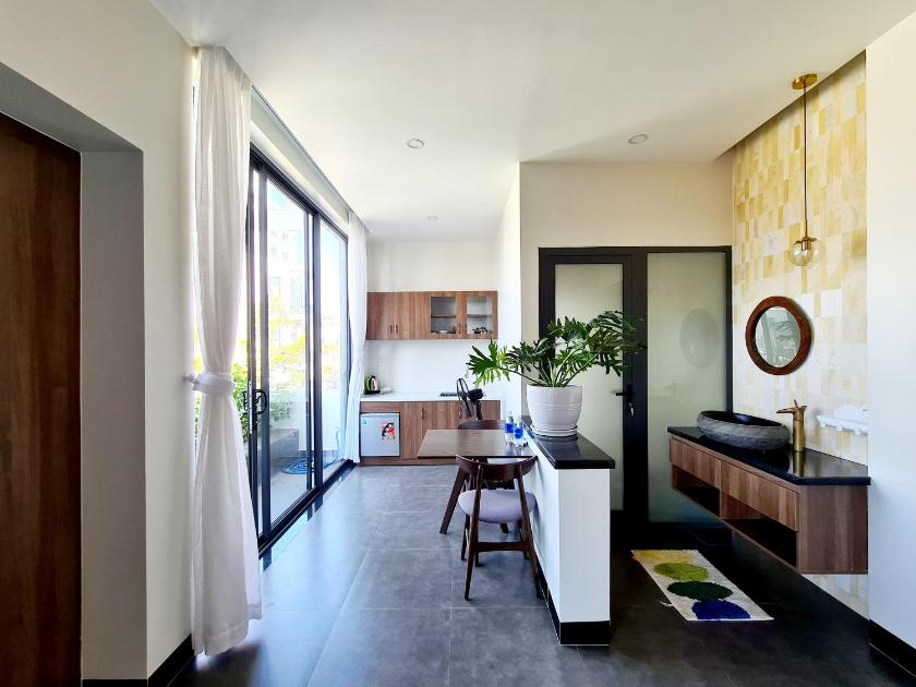 Phòng Có Giường Cỡ Queen Nhìn Ra Vườn