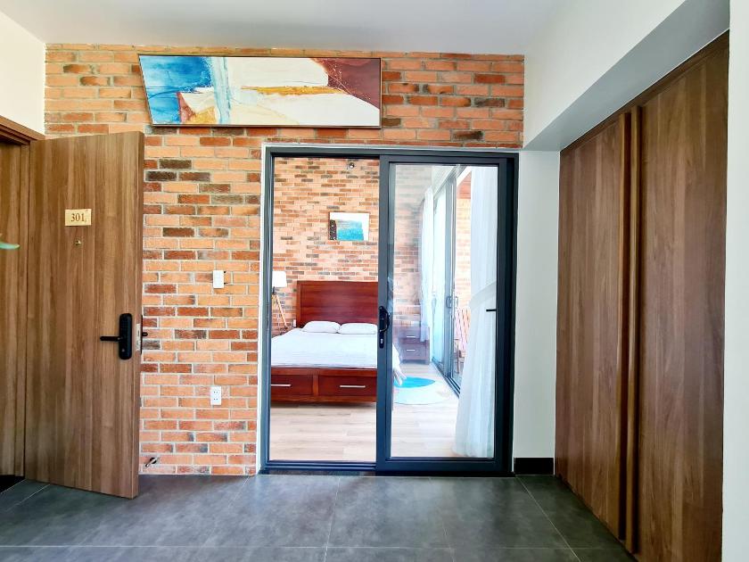 Phòng Có Giường Cỡ Queen Nhìn Ra Vườn