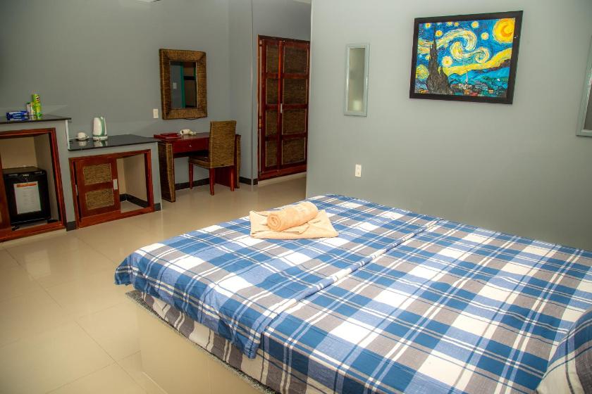 Phòng Deluxe Giường Đôi Với Ban Công và Tầm Nhìn Ra Biển Phòng Deluxe Giường Đôi Với Ban Công và Tầm Nhìn Ra Biển