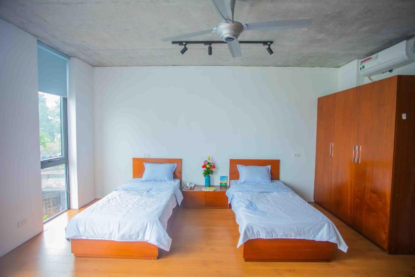 Phòng 2 Giường Đơn Nhìn Ra Khu Vườn Phòng 2 Giường Đơn Nhìn Ra Khu Vườn