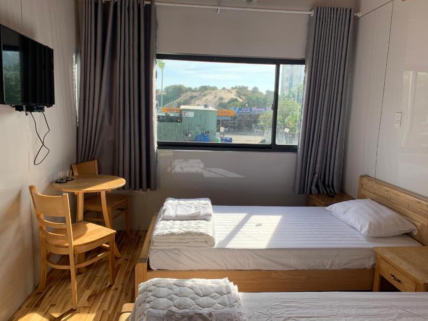 Phòng 2 Giường Đơn Nhìn Ra Khu Vườn