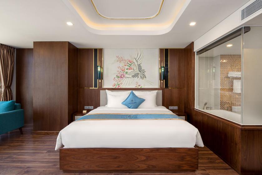 Suite Junior Giường cỡ King Nhìn ra Một góc Biển