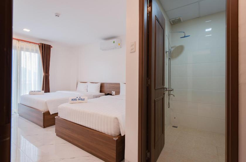 Phòng 2 giường đơn có ban công