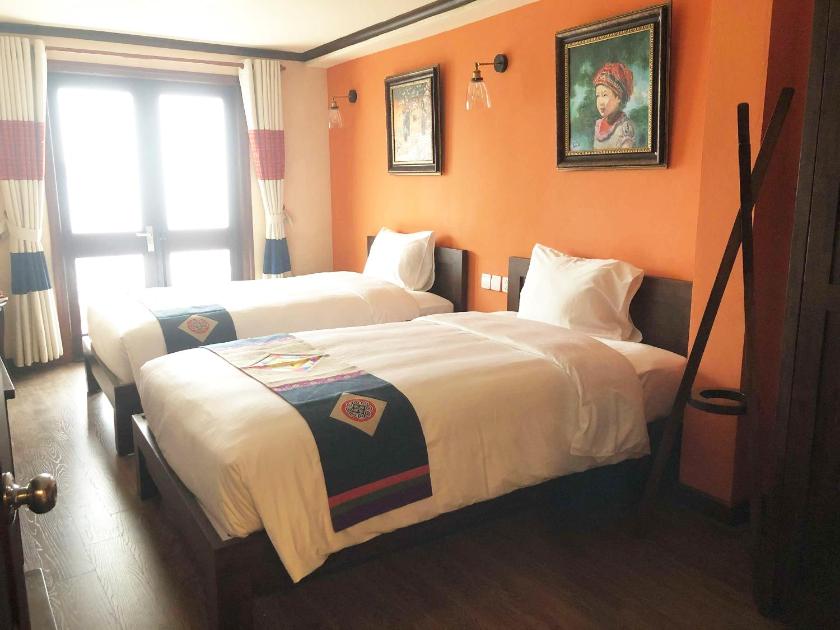 Phòng 2 giường đơn có ban công Phòng 2 giường đơn có ban công