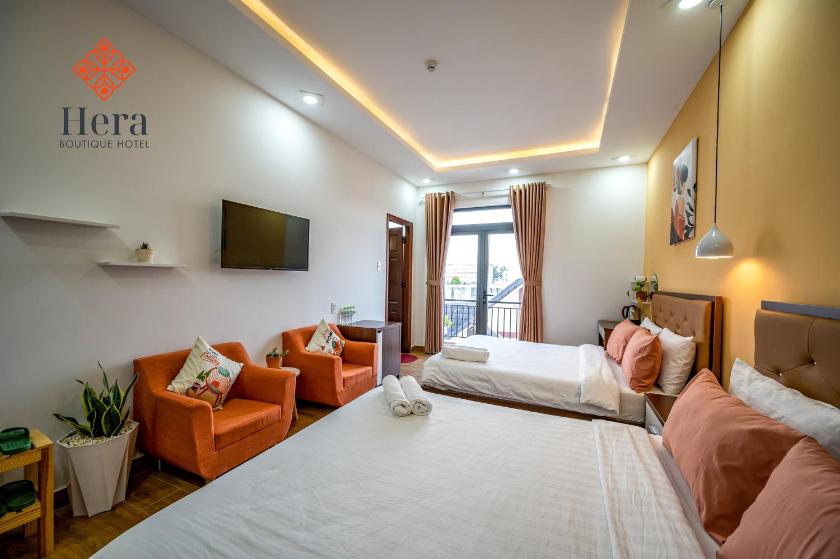 Phòng Deluxe Đôi Với 2 Giường Đôi