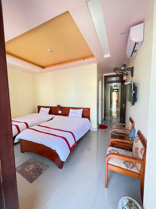 Phòng 2 giường đơn có ban công