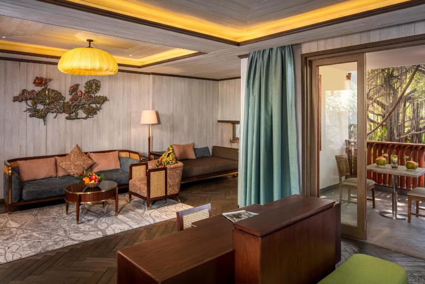 Suite với Hồ bơi và Vườn