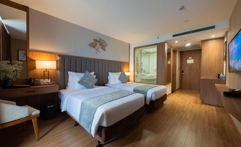 Phòng Deluxe 2 Giường Đơn Nhìn Ra Biển Phòng Deluxe 2 Giường Đơn Nhìn Ra Biển