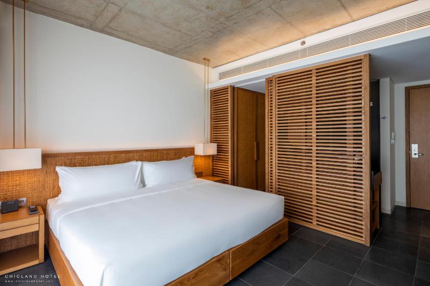 Phòng Superior Giường Đôi Nhìn Ra Một Góc Biển