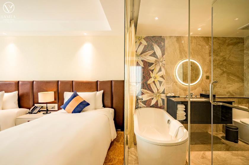 Phòng La Vela Deluxe 2 Giường Đơn