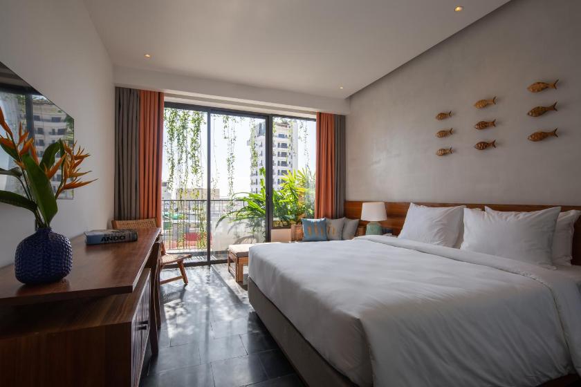 Suite Có Giường Cỡ Queen Và Bồn Tắm Spa