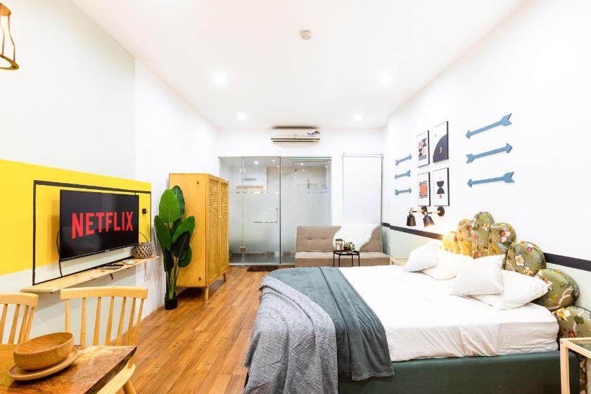 Studio Deluxe Có Giường Cỡ Queen  Studio Deluxe Có Giường Cỡ Queen