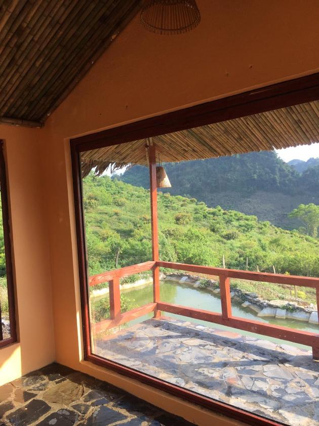 Bungalow Nhìn ra vườn