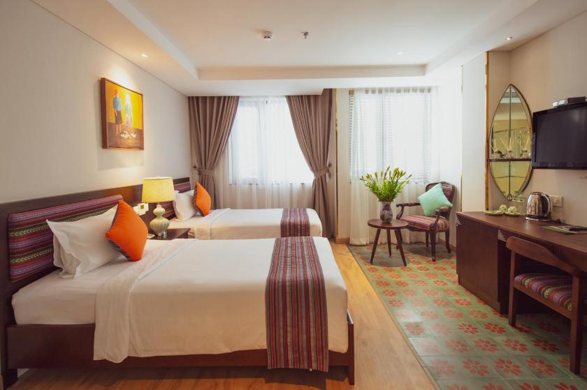 Phòng Executive 2 Giường Đơn Nhìn Ra Thành Phố + Trà Chiều Trên Sân Thượng Phòng Executive 2 Giường Đơn Nhìn Ra Thành Phố + Trà Chiều Trên Sân Thượng