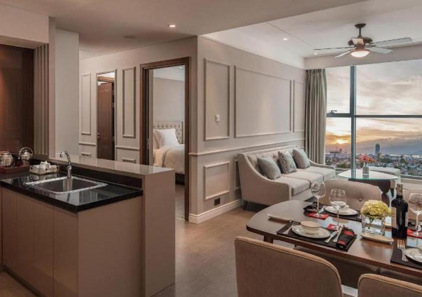 Căn hộ nhìn ra Núi