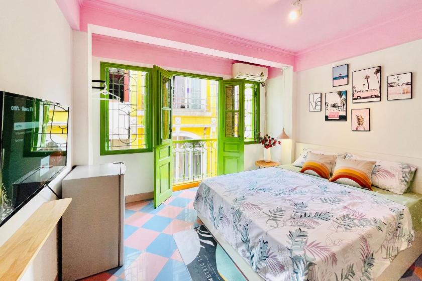 Phòng Có Giường Cỡ King Với Ban Công