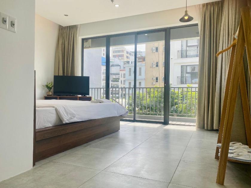 Phòng Giường Đôi Có Ban Công