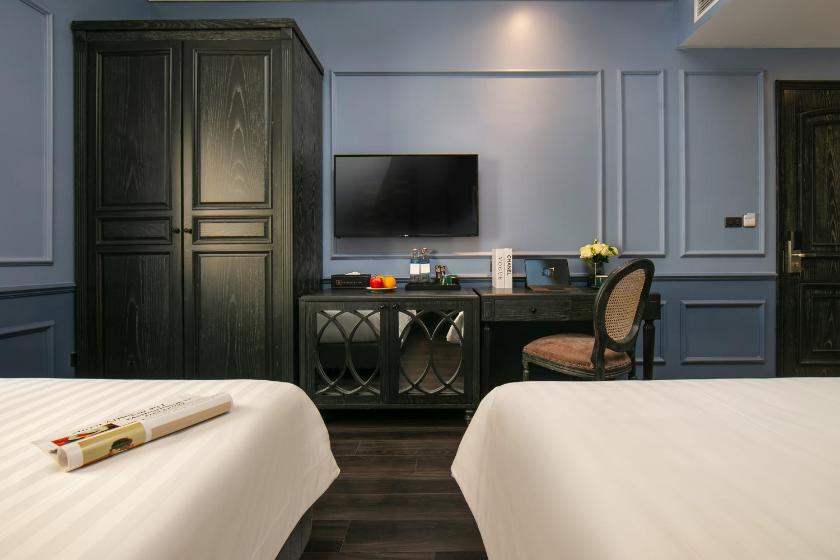 Phòng Premium Đôi hoặc có 2 Giường đơn nhìn ra quang cảnh biển