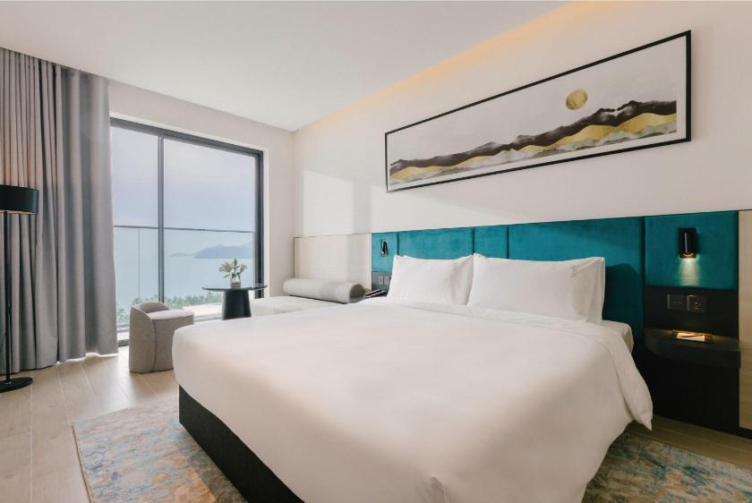 Phòng Giường Đôi có Ban công và Nhìn ra Biển