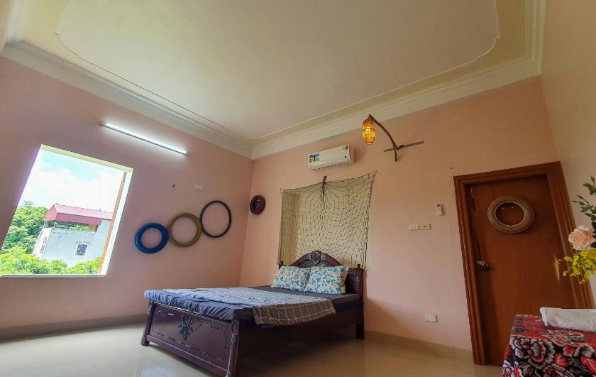 Phòng Giường Đôi Với Phòng Tắm Riêng Bên Ngoài