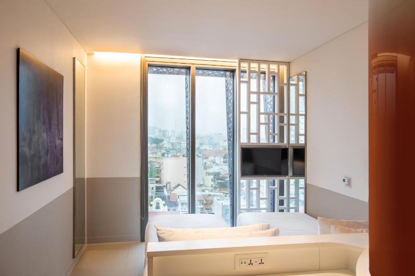 Phòng Premier 2 Giường Đơn Nhìn Ra Thành Phố