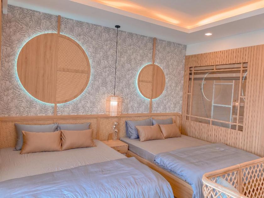 Phòng Tiêu Chuẩn 2 Giường Đơn Với Ghế Sofa