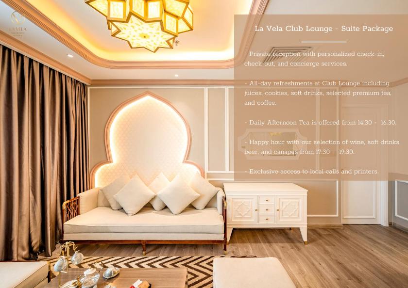 La Vela Club Lounge - Suite (Bao Gồm Các Quyền Lợi Tại Club)